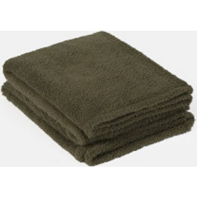 Large Teddy Fleece Throw Over Blanket - Green - 200cm x 240cm