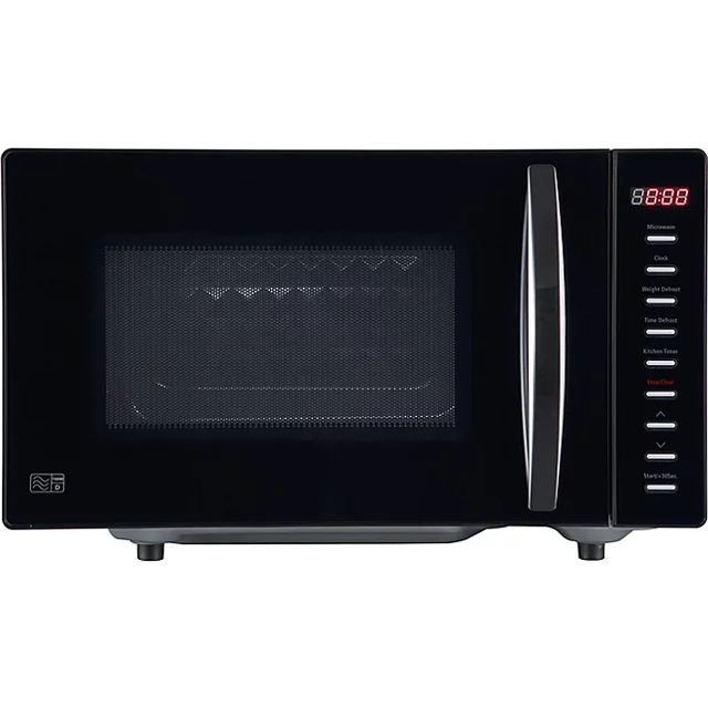 George Home 20L Flatbed Digital Microwave - Black