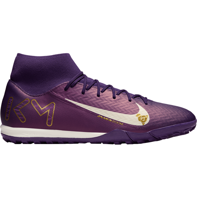 Nike Air Zoom Mercurial Superfly 10 Academy TF Mbappé Personal Edition - Lila/Vit - Turf (TF) - ['Lila'] (39)