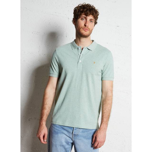 Farah Vintage Blanes Polo T Shirt Green