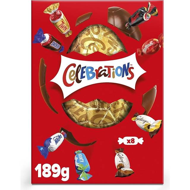 Celebrations Milk Chocolate Large Easter Egg 189g