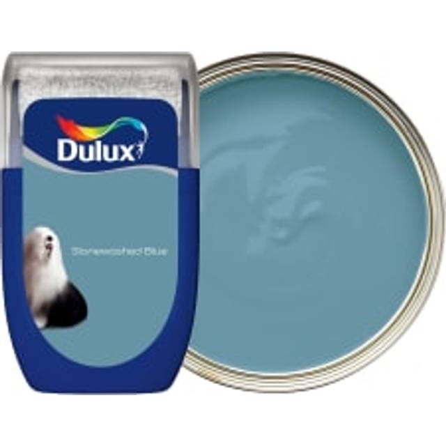Dulux Colour Emulsion Paint Tester Pot - Stonewashed Blue - 30ml