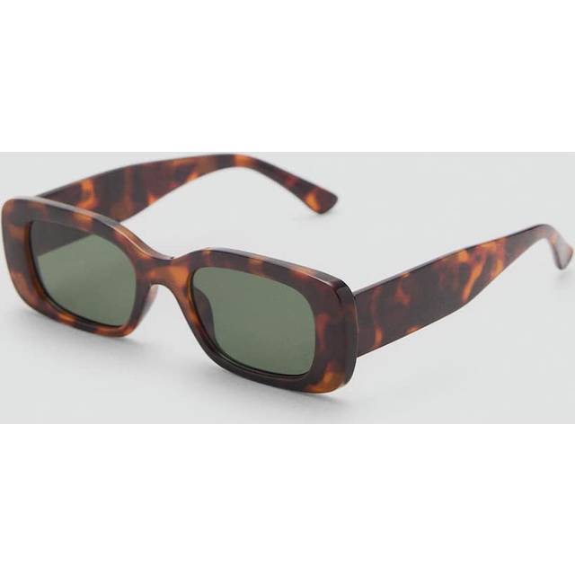 Maxi-frame sunglasses chocolate - Woman - One size - MANGO - Chocolate - U