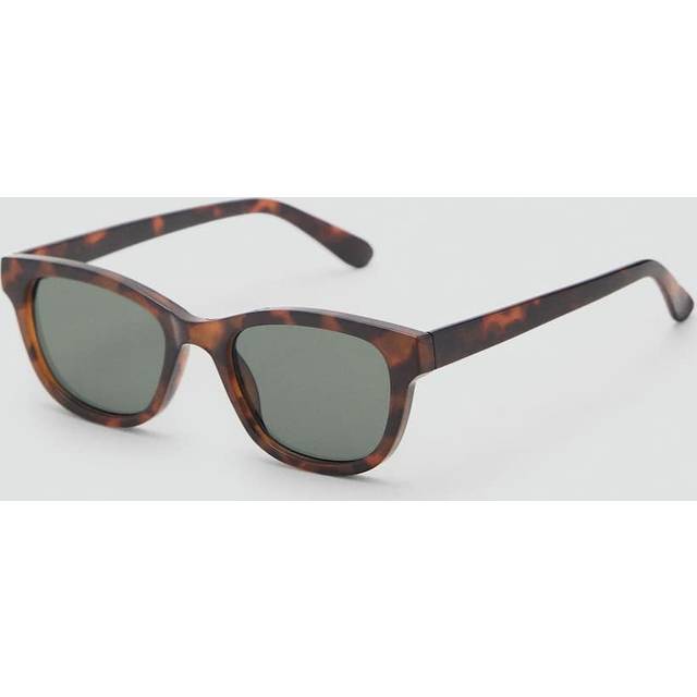 Resin frame sunglasses chocolate - Woman - One size - MANGO - Chocolate - U