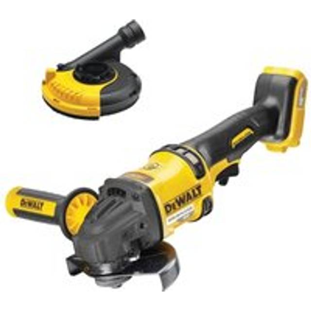 DeWalt DCG418N 54v 125mm XR FlexVolt High Power Grinder + Dewalt Dust Guard