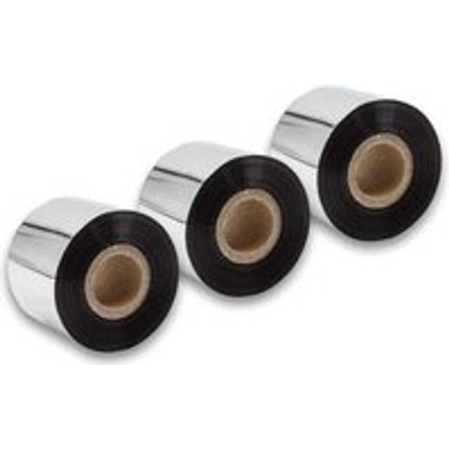 3x Thermal Transfer Ribbon compatible with Citizen 9301, clp 621 Printer Label Printer - Thermal Ribbon, 50 mm x 300 m, Black - Vhbw