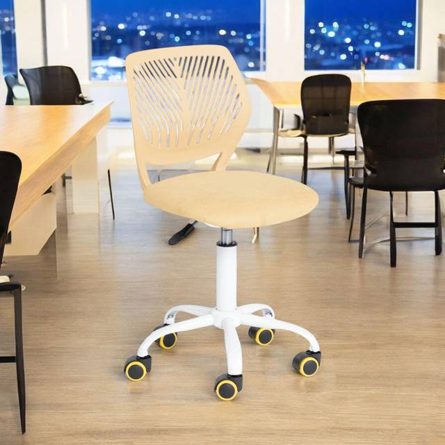 Modern Ergonomic Reception Chair - Yellow (120)