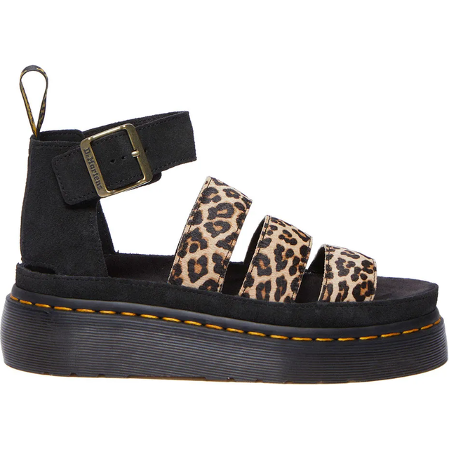 Dr. Martens  Sandals Clarissa II Quad Sandal Mini Leopard  - 5 - Black - 5