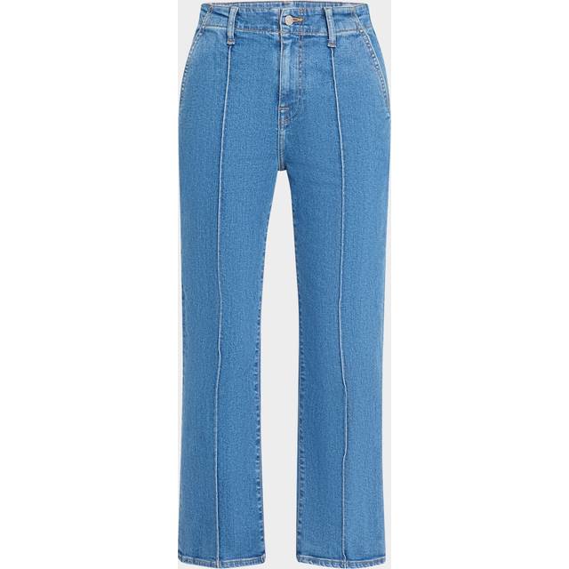 Ansel Mid-Rise Crop Flare Jeans - MIDNIGHT WASH - 26