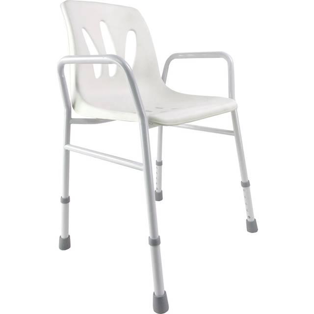 Height Adjustable Shower Chair (93cm H X 66cm W X 50cm D)