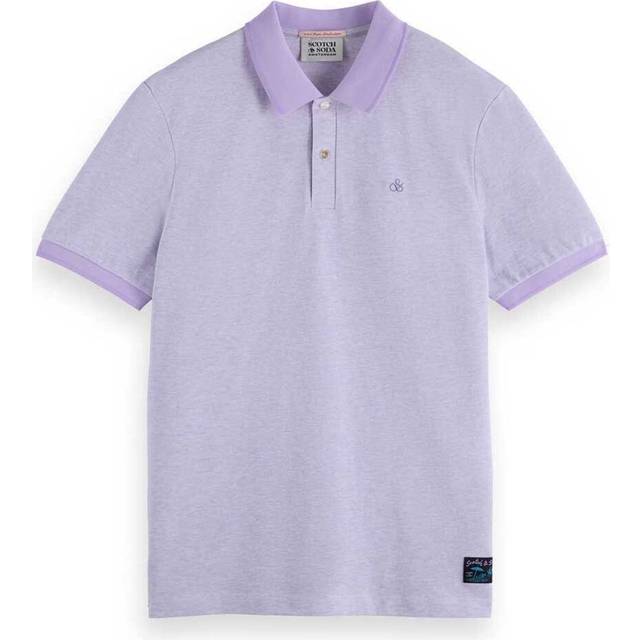 Scotch And Soda Melange Polo Shirt Purple size M