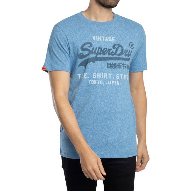 Vintage Logo Classic Relaxed T-Shirt - Fresh Blue Grit
