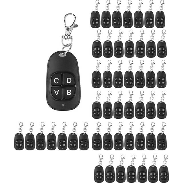 10pcs Wireless Copy Remote Control 433MHz Electric Garage Door Opener Duplicator Clone Code Controller
