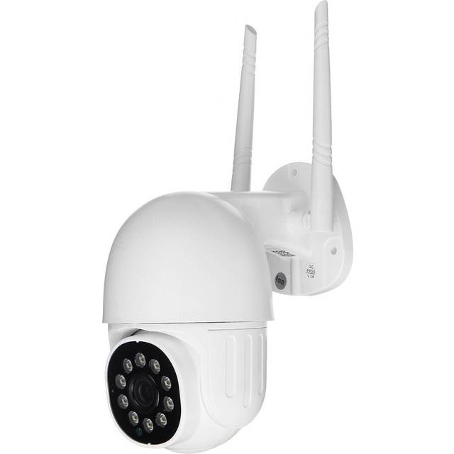 (EU Plug) 1080P WIFI IP Camera Wireless Outdoor CCTV HD PTZ Smart Home Security IR Camera
