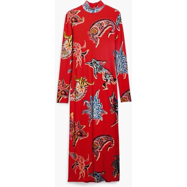 Women's sweater dress Desigual Lacroix - Rouge