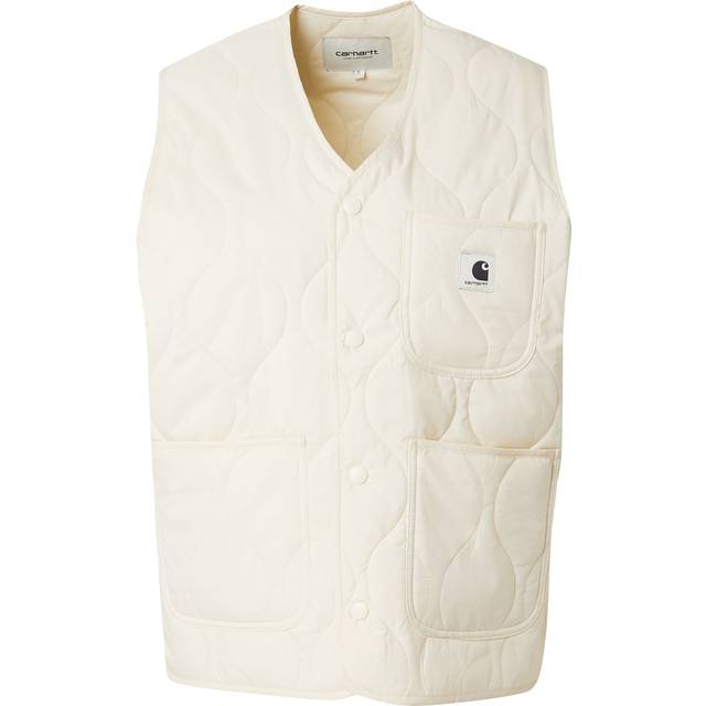 Carhartt WIP Skyler Vest in Natural - White. Size XS (also in L, M, S). (XS)