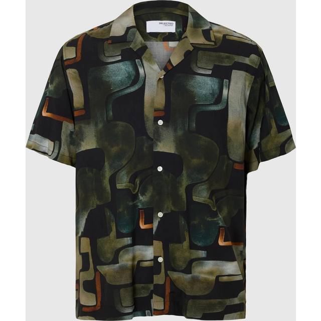 Patterned Short Sleeved Shirt