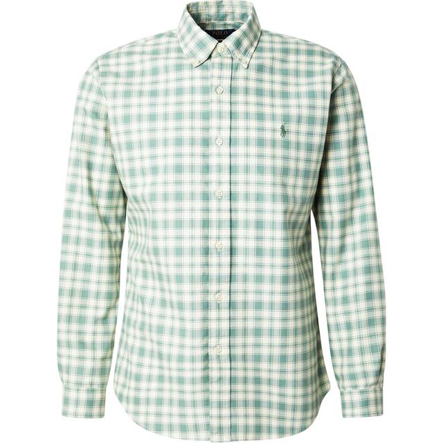 Polo Ralph Lauren Checked Cotton Shirt - L - Cream