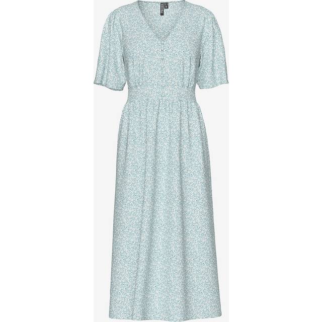 pieces - Klänning pcTala SS Midi Dress Noos BC - Blå