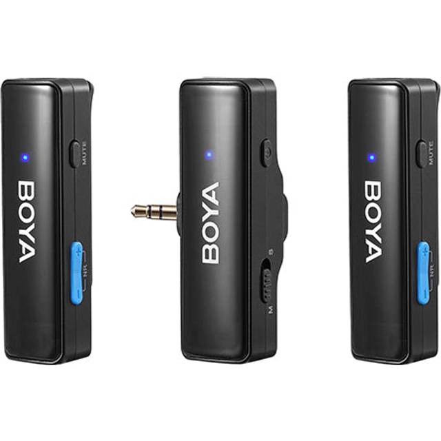 BOYA BOYALINK Wireless Lavalier Lapel Microphone for iPhone Android DSLR Camera Youtube Live