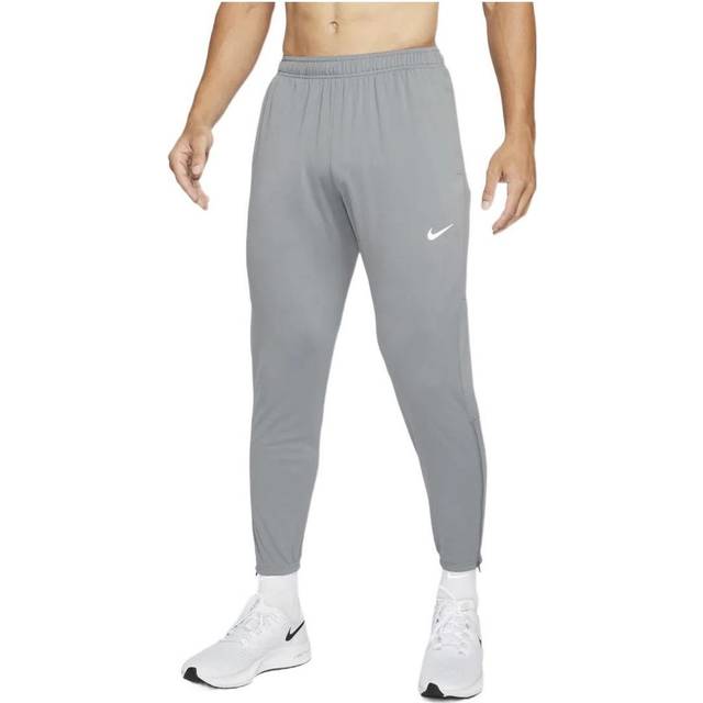 Men's Nike Sports Fitness Training Running Knit Long Pants/Trousers Gray DD5004-084 - Grey