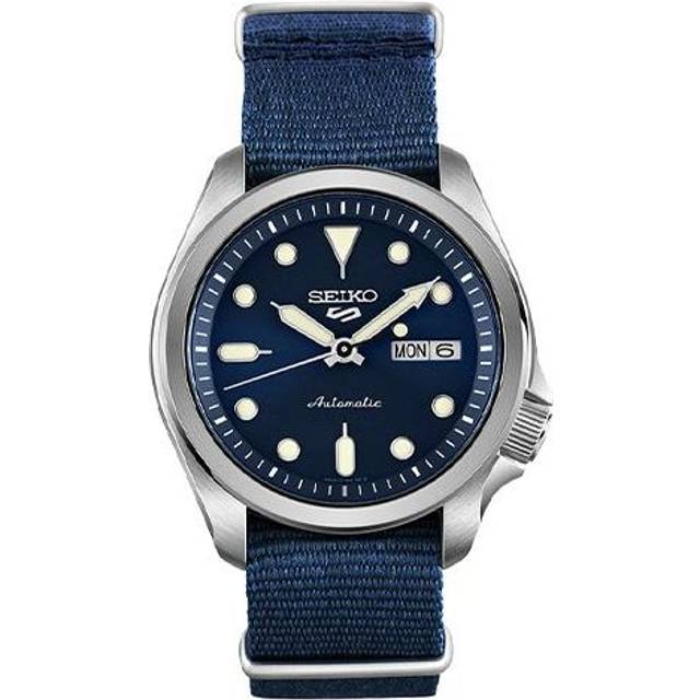 Men's SEIKO 5 Series Mechanical waterproof Blue SRPE63K1 - F