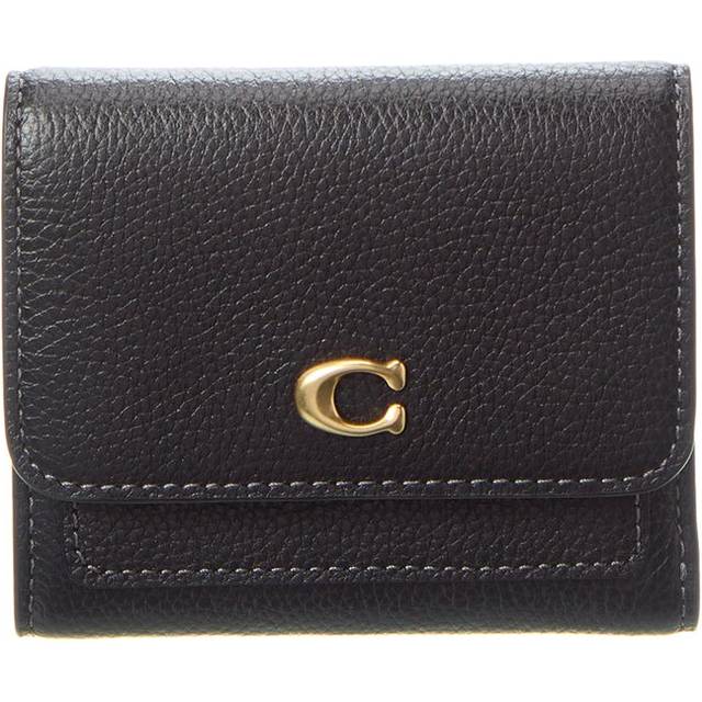 Coach Mila Leather Flap Wallet