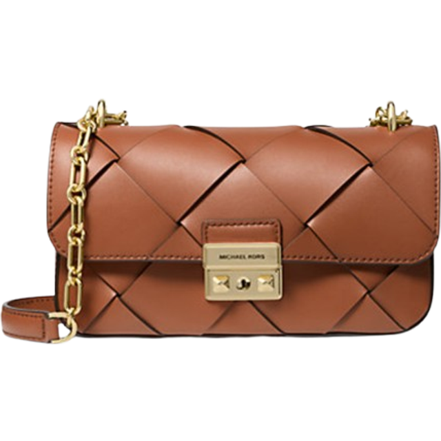 Michael Kors Crossbody Bags - Sm Conv Chain Shldr - brown - Crossbody Bags for ladies - unisize