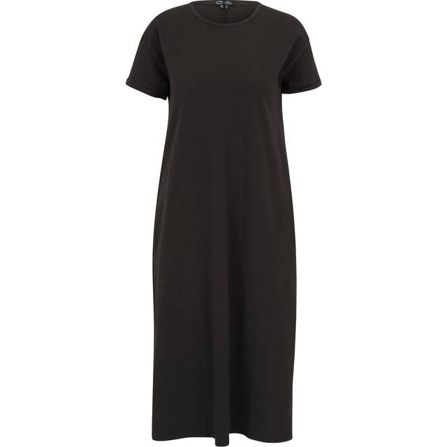 Superdry Cotton T-Shirt Midi Dress, Black