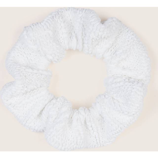 Hunza G Original Crinkle™ Scrunchie - White