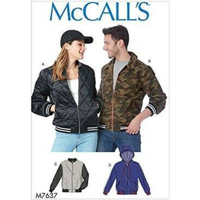 7637 XM,Misses and Men's Jackets,Sizes S-L, Tissue, Multi/Colour, 17 x 0.5 x 0.07 cm