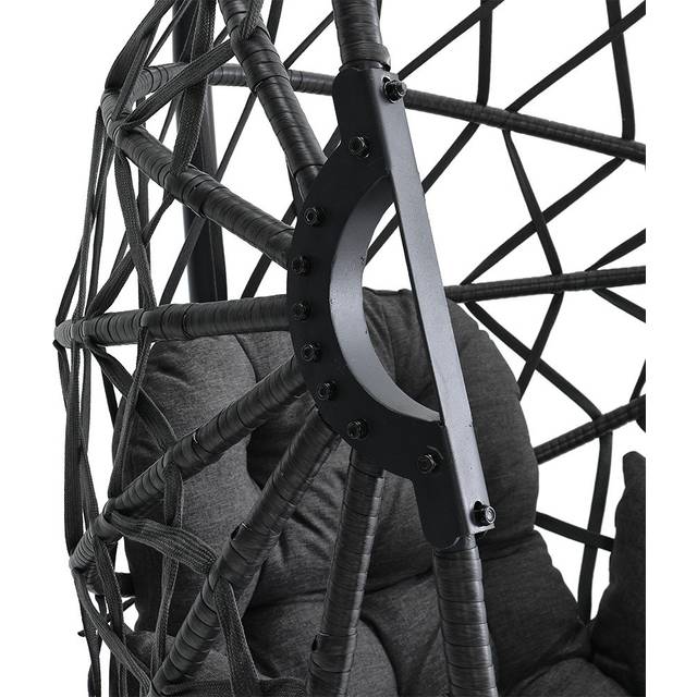Bloomsbury Market Outdoor Hanging Chair with Cushion 203cm H X 90cm W X 203cm L