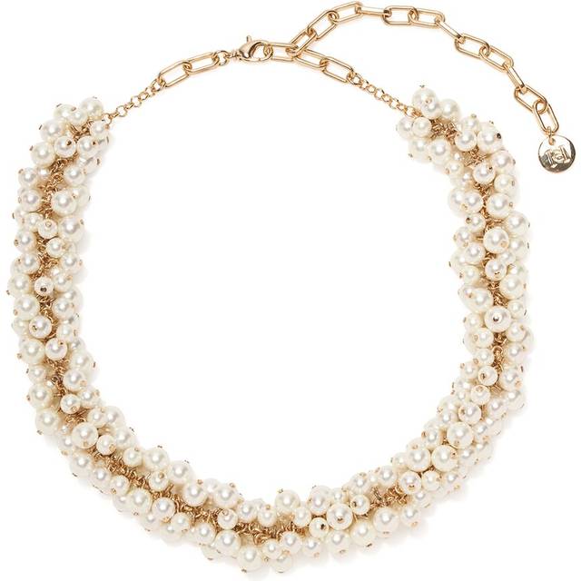 Carolina Herrera CZ Cluster Donut Necklace