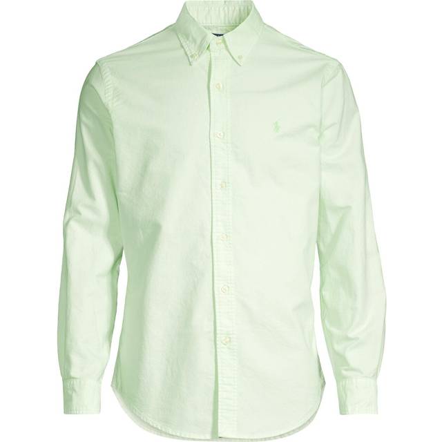 Polo Ralph Lauren, Casual Shirts, male, Green, M, Green Shirts for Men