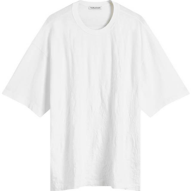 YMC You Must Create, T-Shirts, male, White, M, Sunflower Triple T-Shirt Classic Short Sleeve