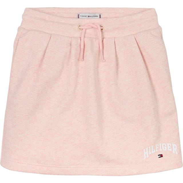 Tommy Hilfiger Girls Pleat Terry Skirt - Pink, Pink, Size Age: 14 Years - age: 14 YEARS