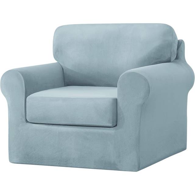 Outdoor Patio Sofa Cover - Blue (80cm H X 120cm W X 85cm D)