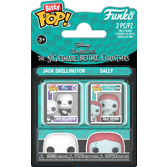 Funko BITTY POP! The Nightmare Before Christmas 2-Pack - Jack And Sally