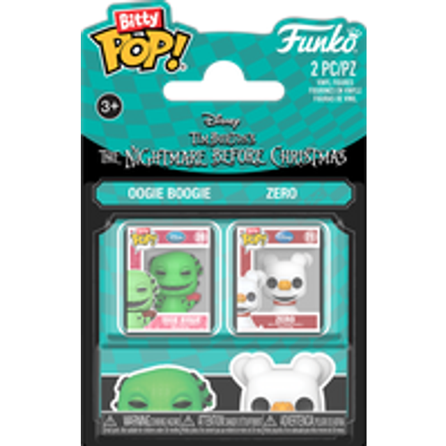 Funko BITTY POP! 2-PACK The Nightmare Before Christmas 2-Pack - Oogie Boogie And Zero