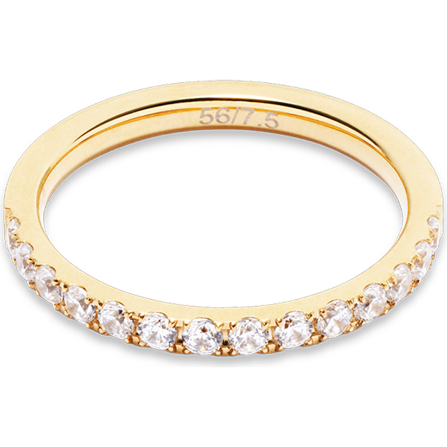 COEUR DE LION Eternal Love Ring gold-kristall