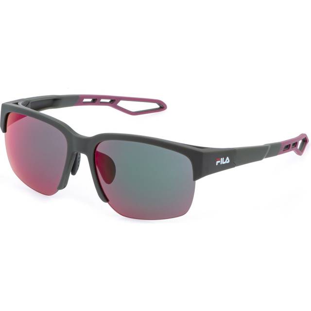 Fila Man SFIA06  J97V Sunglasses Injected  Smoke Squared Water -repellent Multilayer
