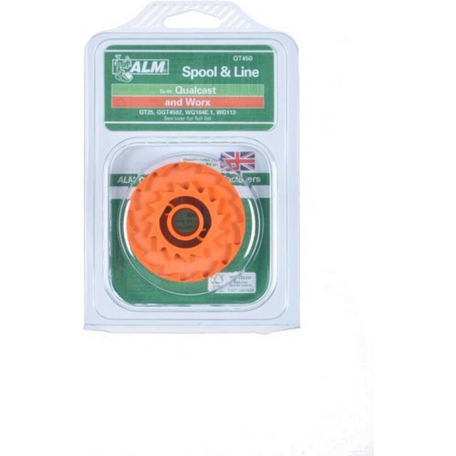 Alm Spool & Line For Qualcast And Works Orange (One Size)