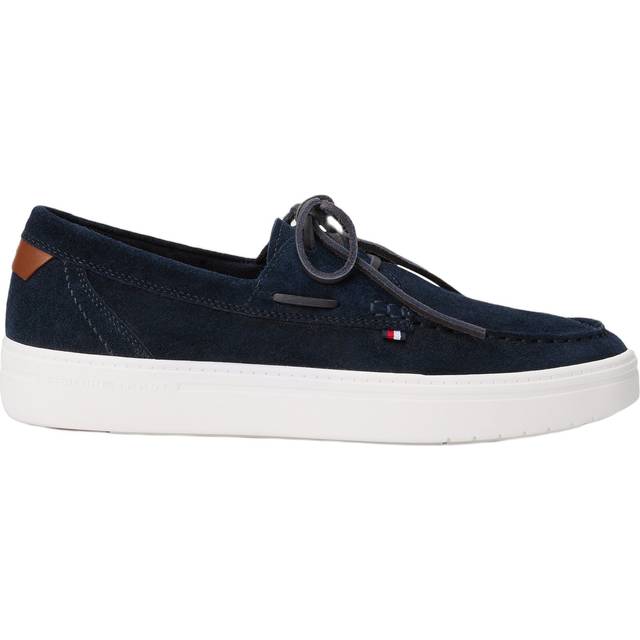 Lace-Up Suede Hybrid Boat Shoes