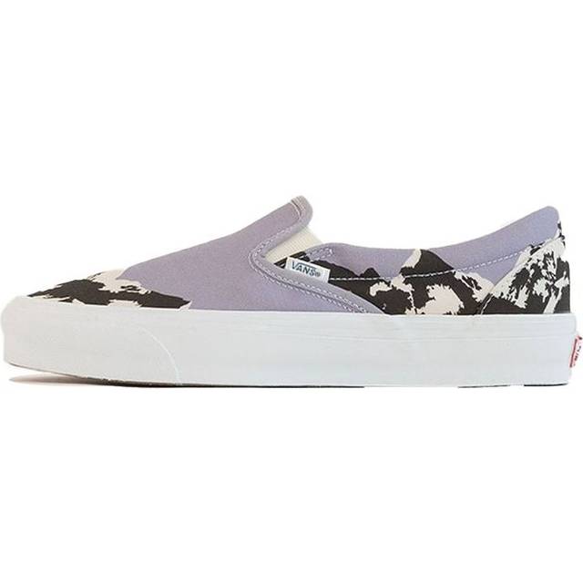 Vans Kith x Vault OG Classic Slip-On LX 'Mountain Range' VN0A45JK6CE - Purple/Black/White - 8.5