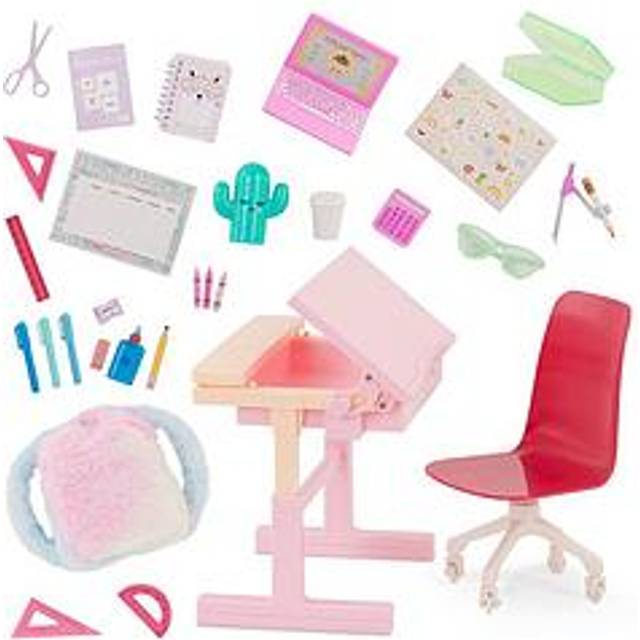 Our Generation School Dreams Tilting Desk Set | For 46Cm Dolls - One Colour