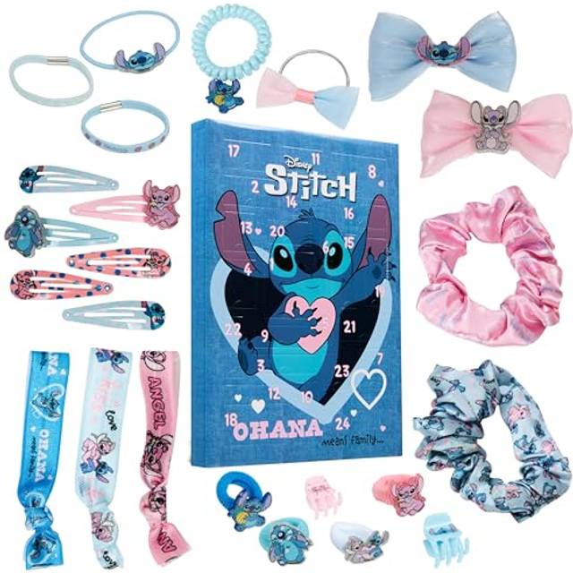 Disney Stitch Hair Accessories Advent Calendar Surprise Gift