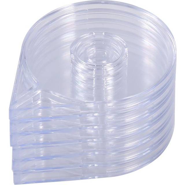 6PcsSet Nail Art Tape Line Case Striping Sticker Box Holder Easy Use Design Manicure Tool