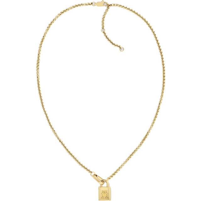 Tommy Hilfiger American Icon Ladies Necklace Gold, Gold, Women