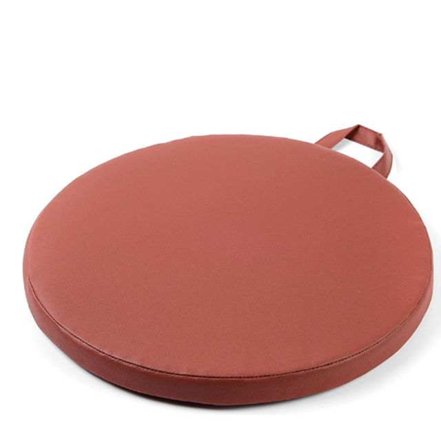 Outdoor Picnic Camping Portable Cushion PU Leather Hand Square Round Hexagonal Office Chair 5