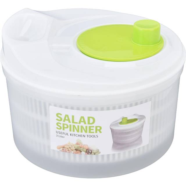 Salad Drainer Multifunction Large 3L Vegetable Dryer with Bowl and Colander for Cooking